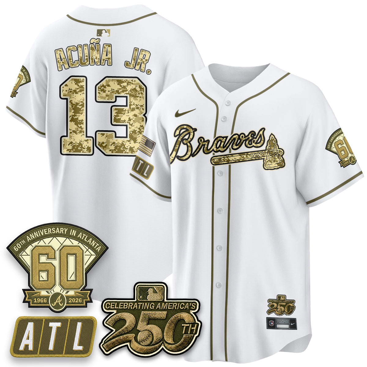 ATL Salute to Service 2026 Vapor Limited Jersey - All Stitched