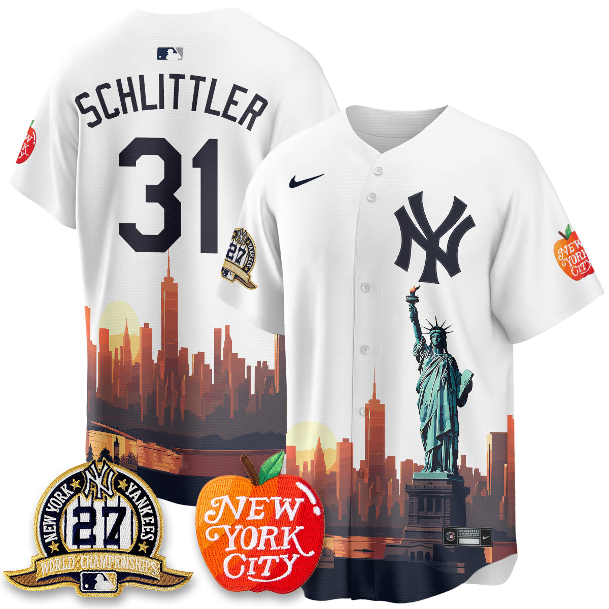 New York Yankees City Edition Vapor Jersey - Stitched