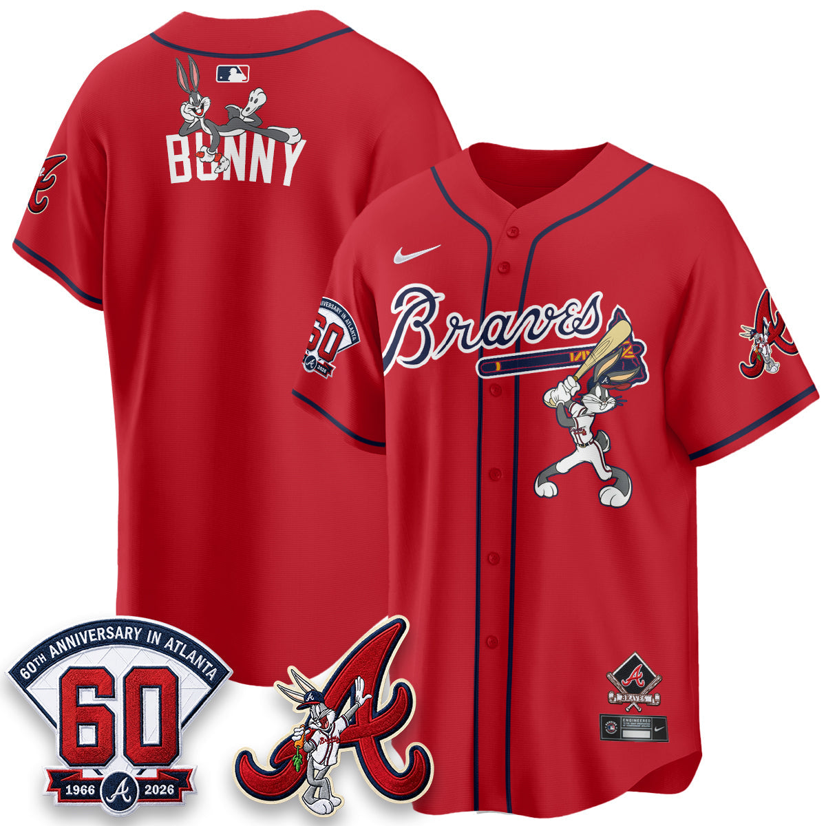 ATL x Bunny Vapor Premier Limited Jersey - Stitched-NQD