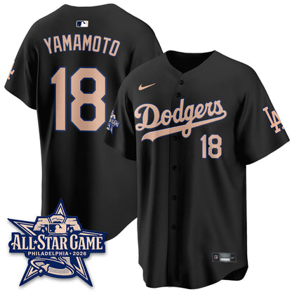 Los Angeles Dodgers All Star Game 2026 Vapor Jersey - Stitched