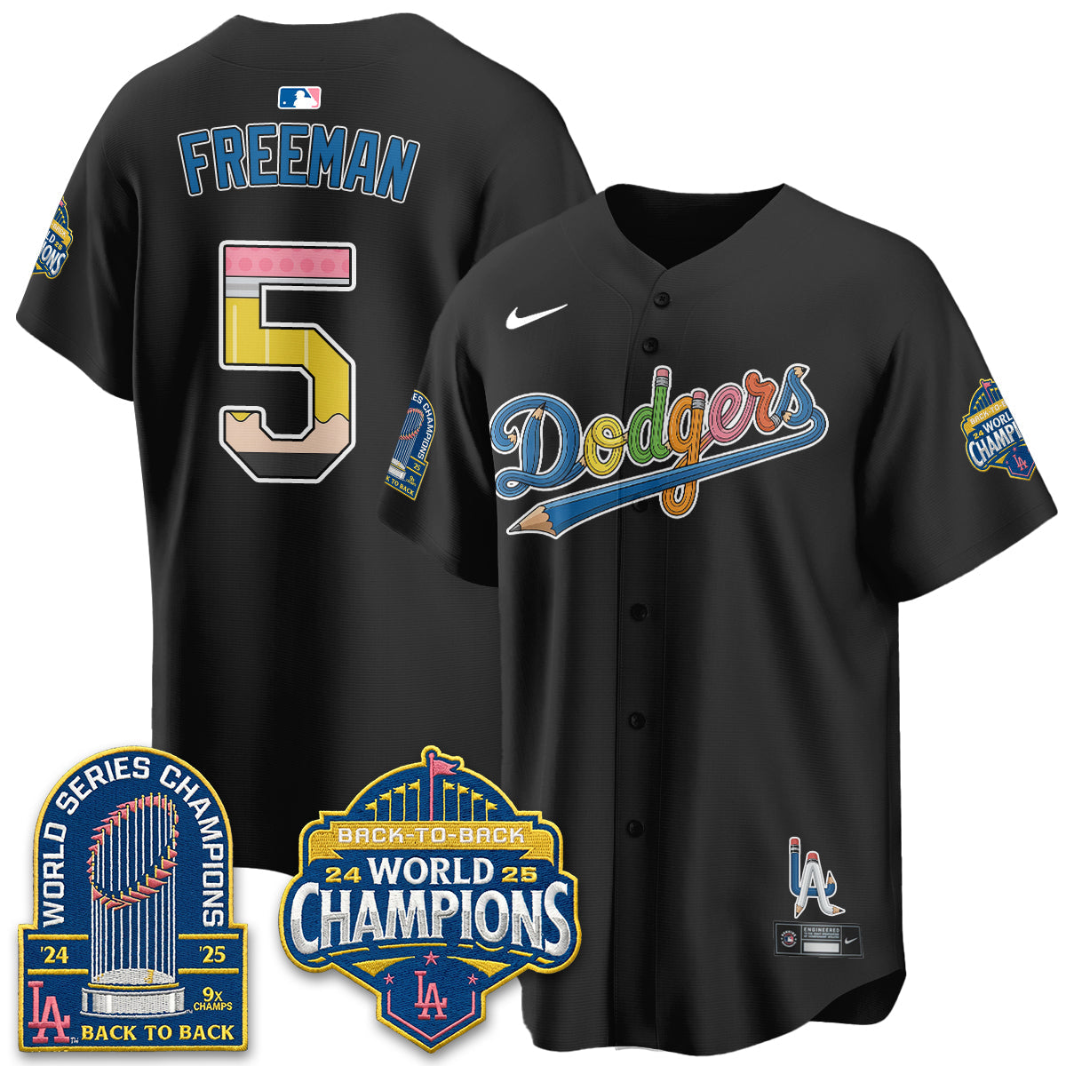 LAD x Back to School Style Vapor Jersey - Stitched-NQD
