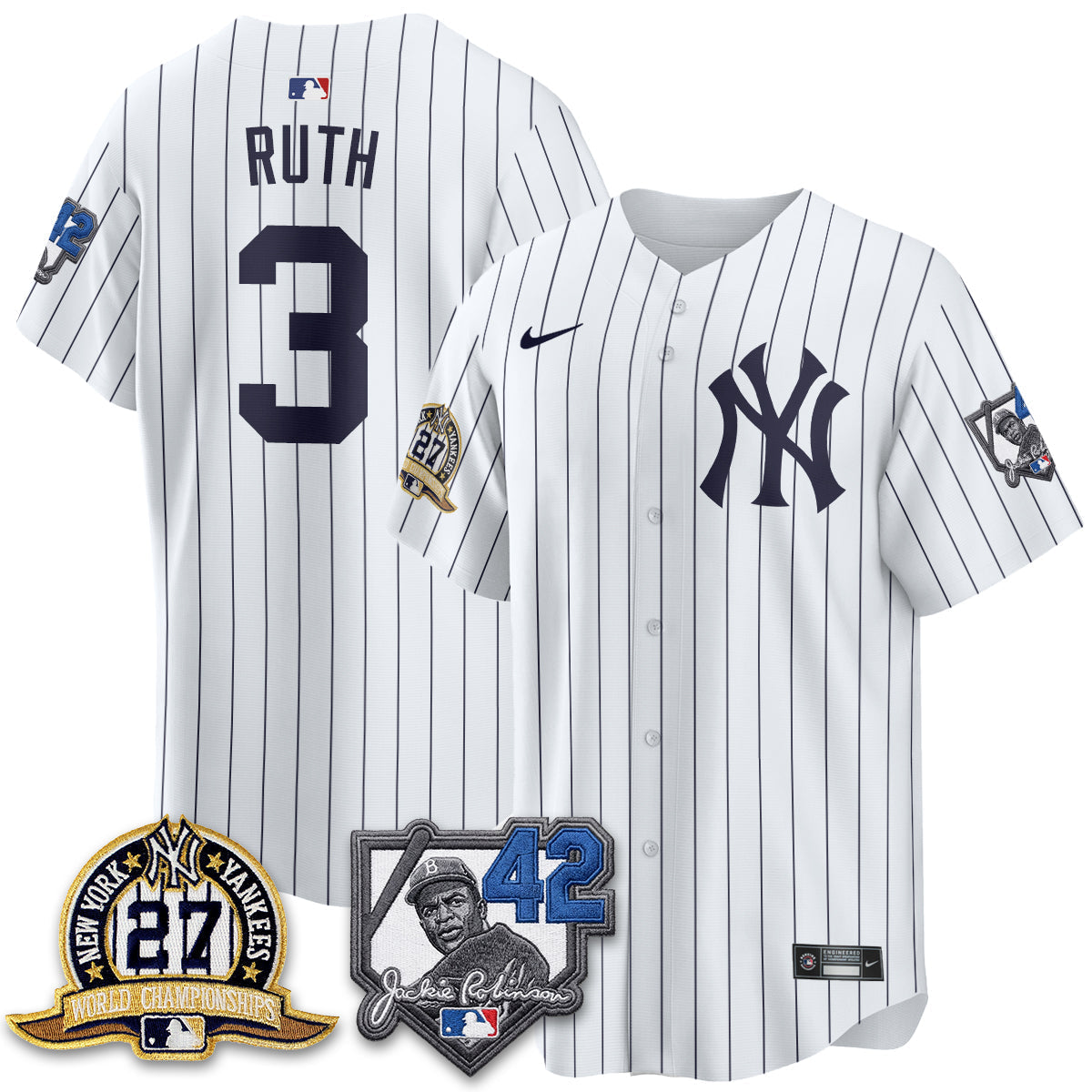 NYY 2026 Jackie Robinson Day Vapor Limited Jersey - Stitched-NQD