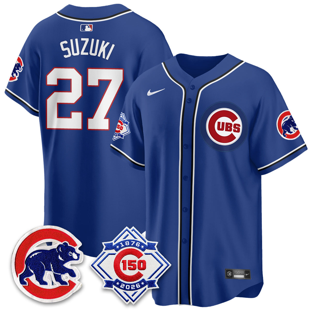 CHC 150th Anniversary Black Out Style Vapor Premier Limited Jersey - Stitched-NQD
