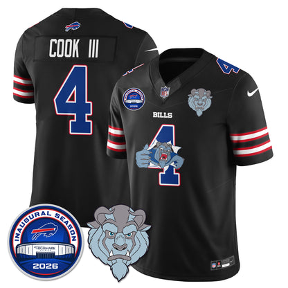Buffalo Bills x Hairy Blue Beast Edition Vapor Jersey - Stitched