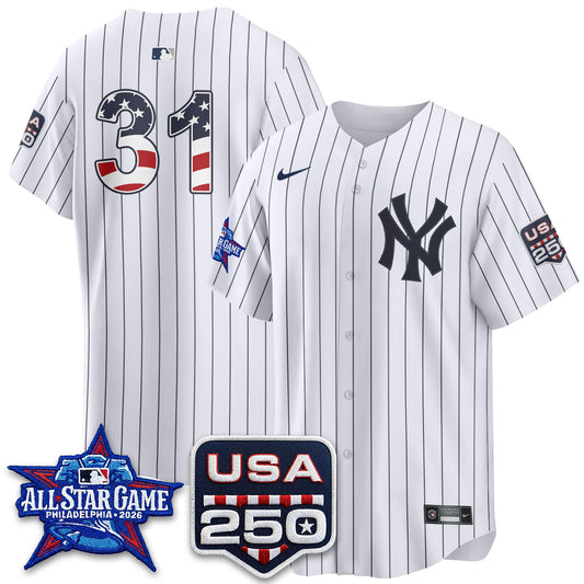 NYY 2026 All Star Edition Vapor Jersey - Stitched-NHM