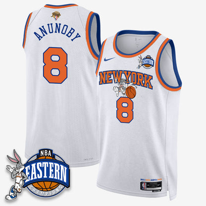 NYK 2026 NBA Finals x Bunny Vapor Jersey - Stitched