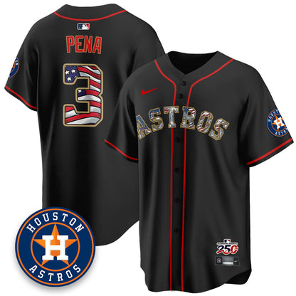 HOU 2026 Independence Day USA Vapor Limited Jersey - Stitched-NQD
