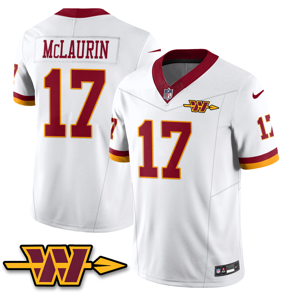 WAS Hail Raiser Vapor Jersey - Stitched-NQD