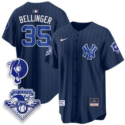 NYY x Jay Z Edition Vapor Jersey - Stitched-NQD