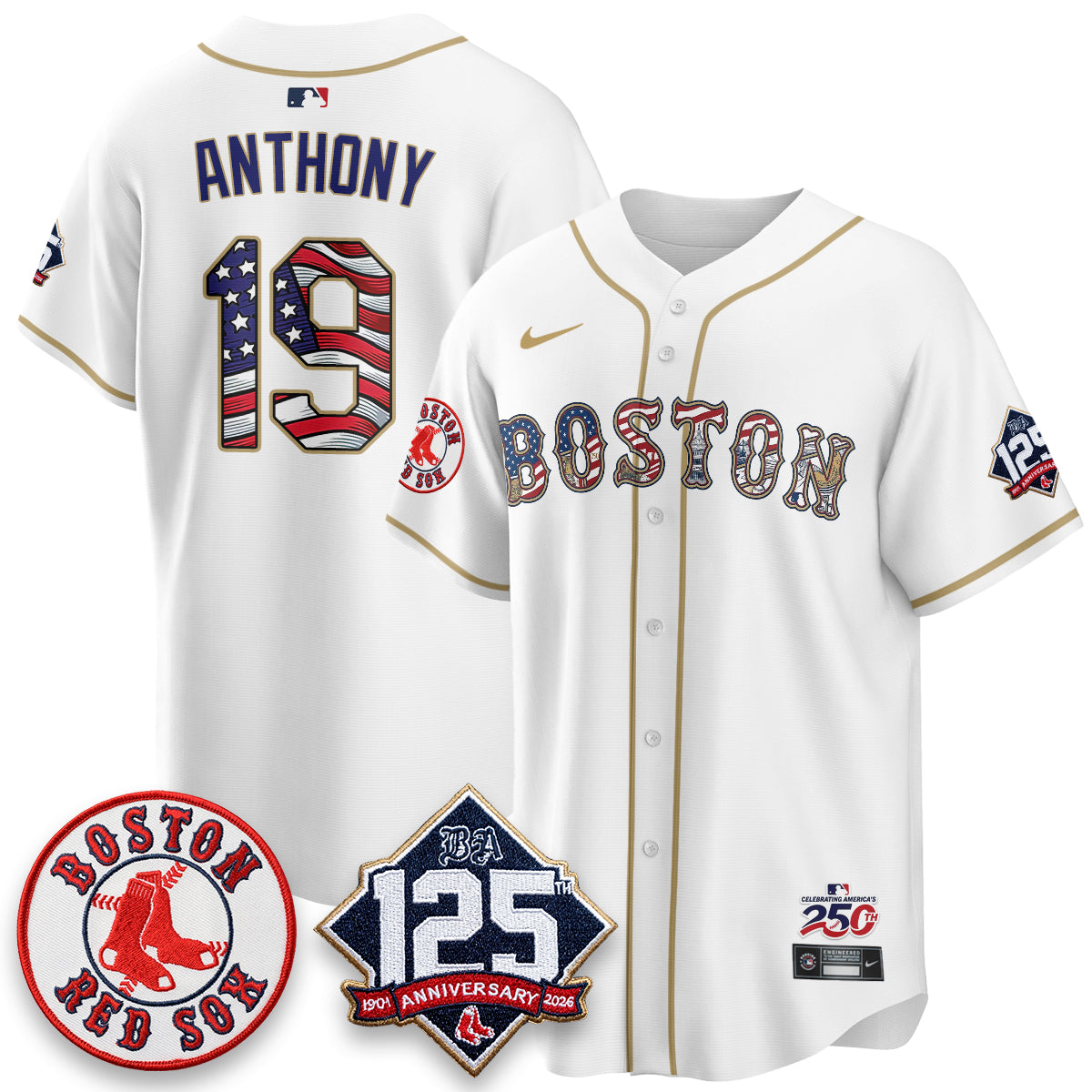 BOS 2026 Independence Day USA Vapor Limited Jersey - Stitched-NQD