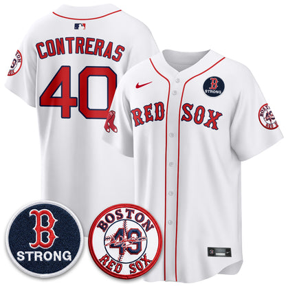 BOS Tim Wakefield Memorial Patch Vaper Premier Limited Jersey - All Stitched V2