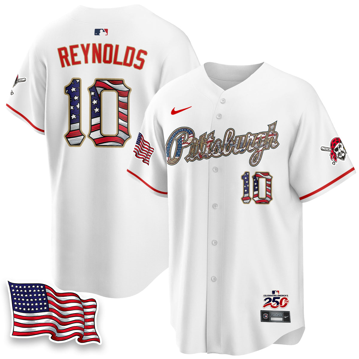 PIT 2026 Independence Day USA Vapor Limited Jersey - Stitched-NQD