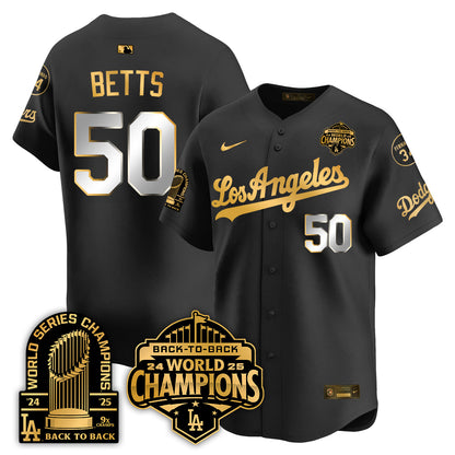 LAD Alternate  Vapor Limited Jersey - 9x Champs - All Stitched