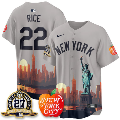 New York Yankees City Edition Vapor Jersey - Stitched