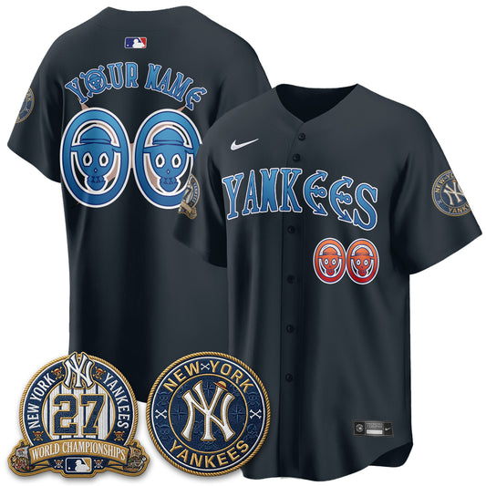 NYY x Japanese Cartoon Limited Custom Jersey -  Stitched
