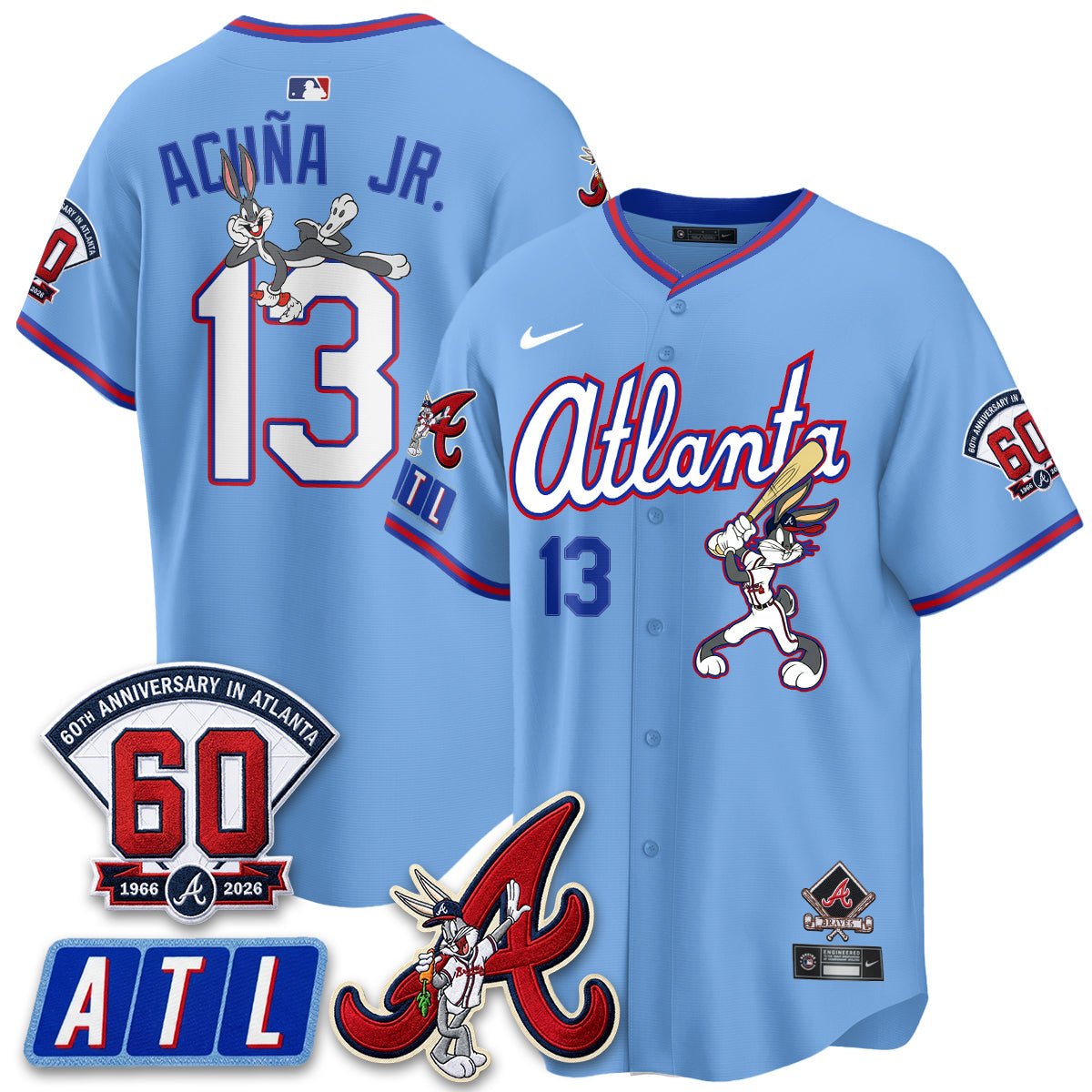 ATL x Bunny Vapor Premier Limited Jersey - Stitched-NQD