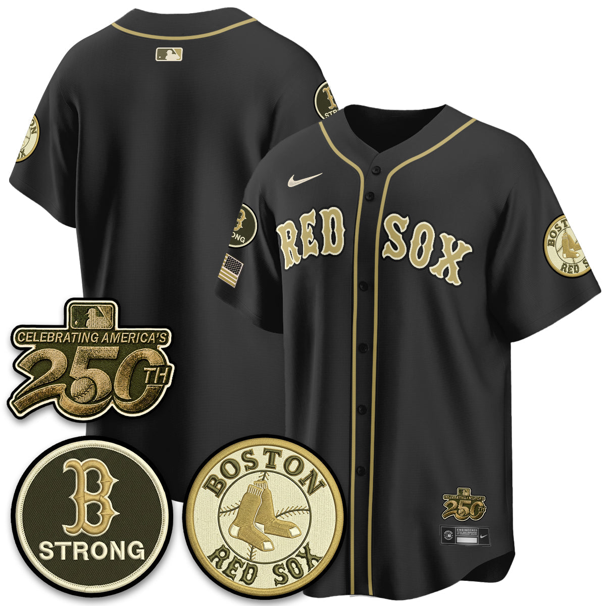 BOS 2026 Armed Forces Day Jersey V2 - Stitched-NQD
