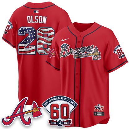 ATL 2026 Independence Day USA Vapor Limited Jersey - Stitched-NQD