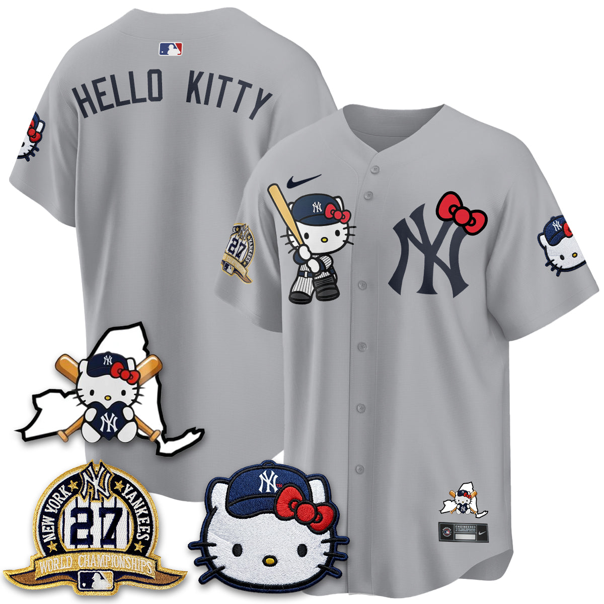 NYY Meow KT 2026 Vapor Limited Jersey - All Stitched