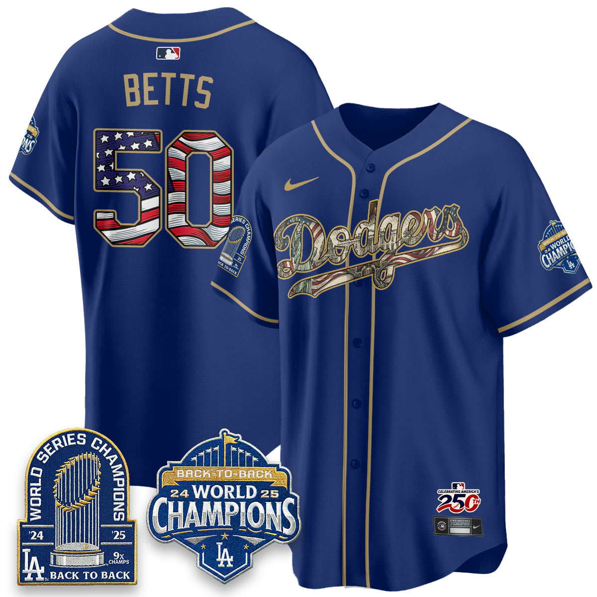 LAD 2026 Independence Day USA Vapor Limited Jersey - Stitched-NQD