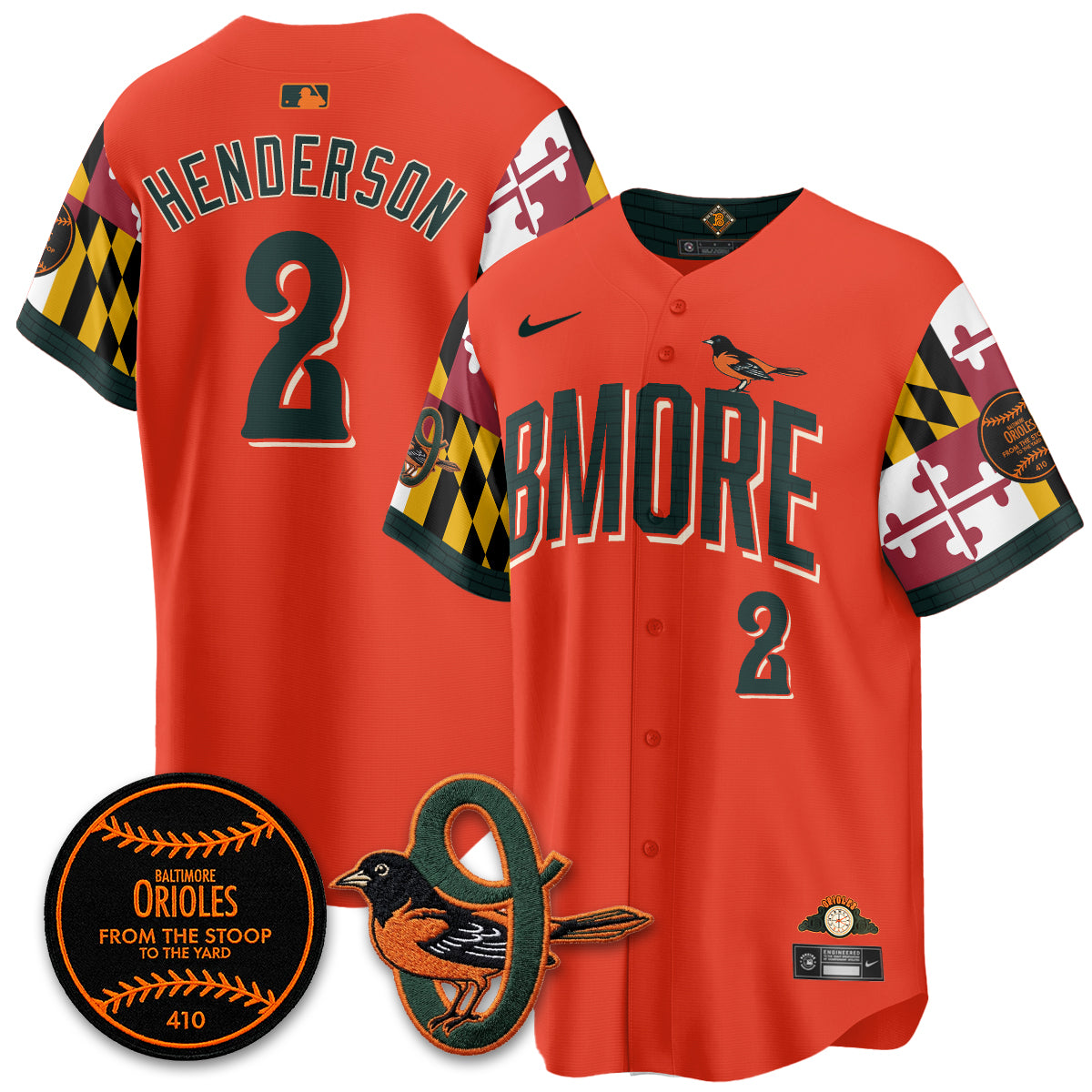BAL x Maryland State Flag 2026 Vapor Jersey - All Stitched