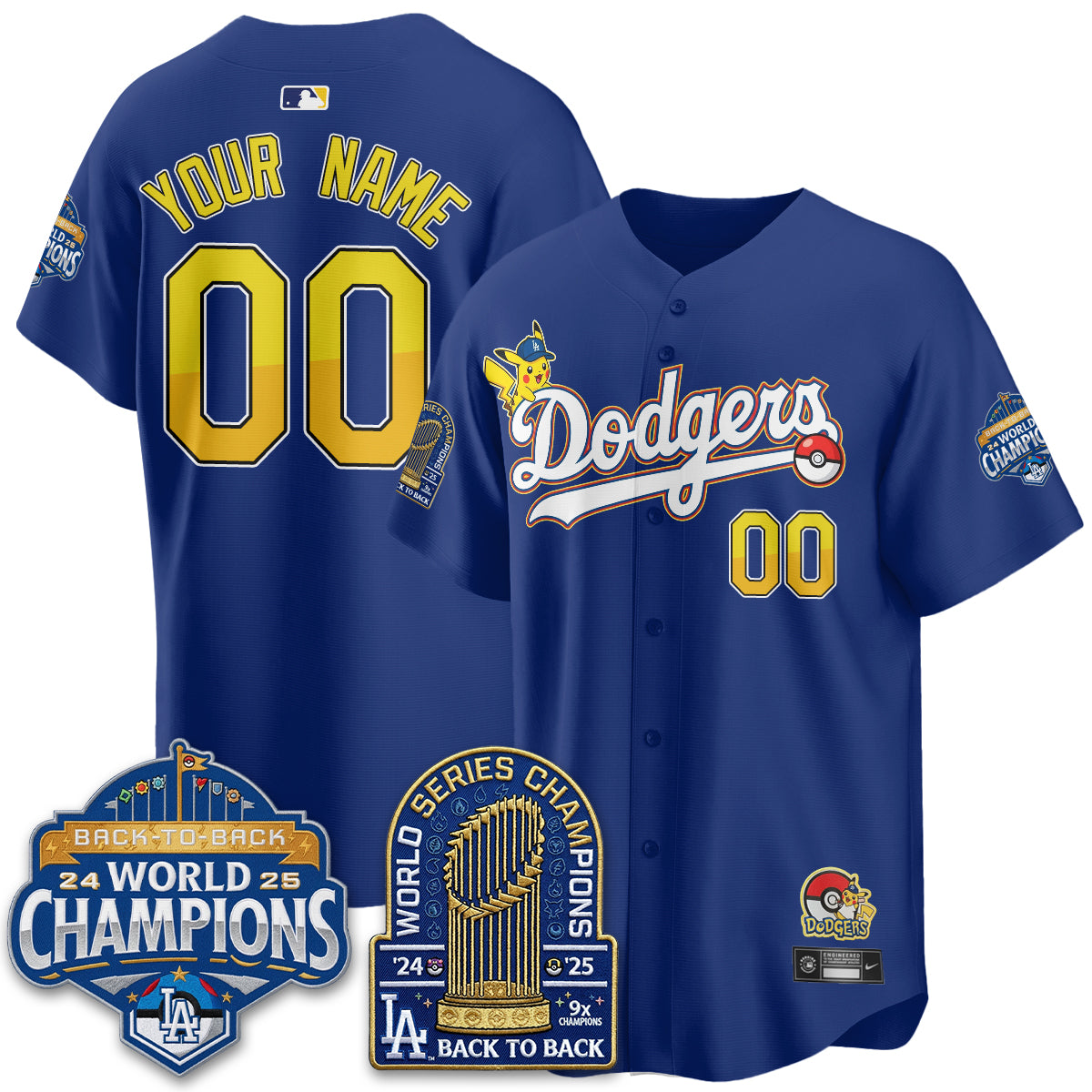 LAD x PKM 2026 Vapor Custom Jersey - Stitched