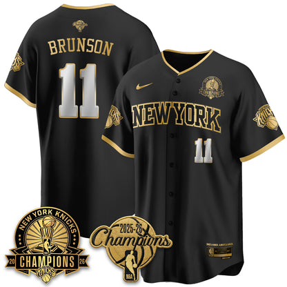 New York Knicks 2026 NBA Champions Special Edition Vapor Jersey V2- Stitched