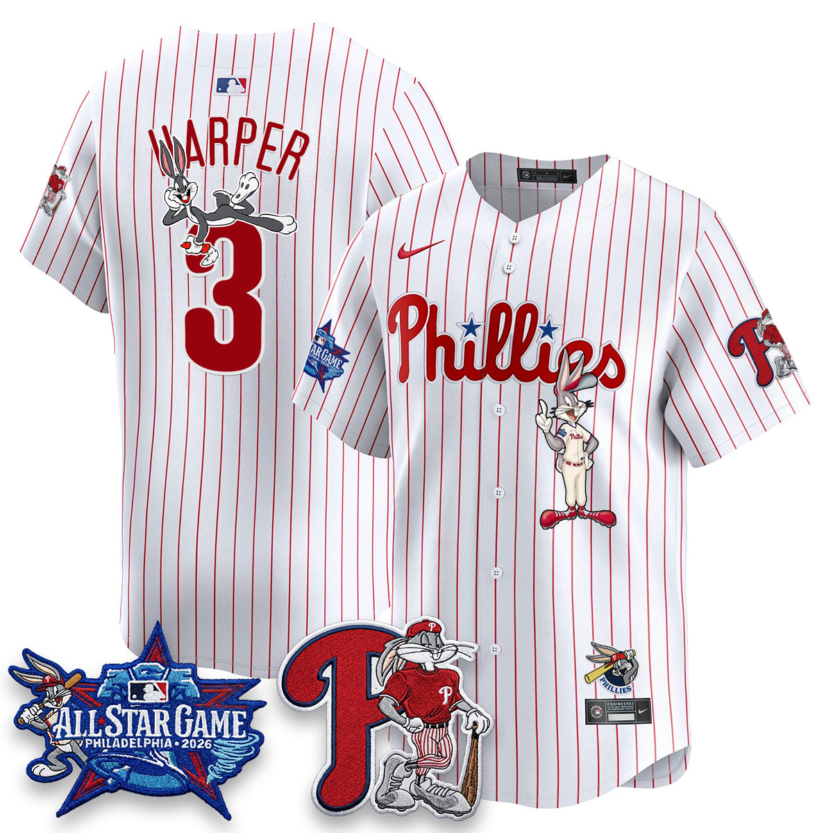 PHI x Bunny Vapor Premier Limited Jersey - Stitched-NQD