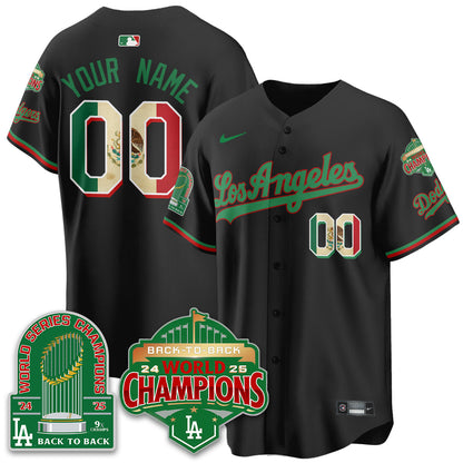 CUSTOM LAD Mexico Vapor Limited Jersey - 9x & B2B Champs - Stitched-NQD