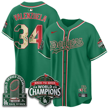 LAD x Mexico Style Vapor Jersey - Stitched-NQD