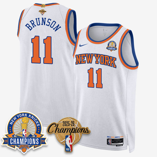 New York Knicks 2026 Basketball Champions Special Edition Vapor Jersey V2- Stitched