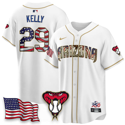 ARI 2026 Independence Day USA Vapor Limited Jersey - Stitched-NQD