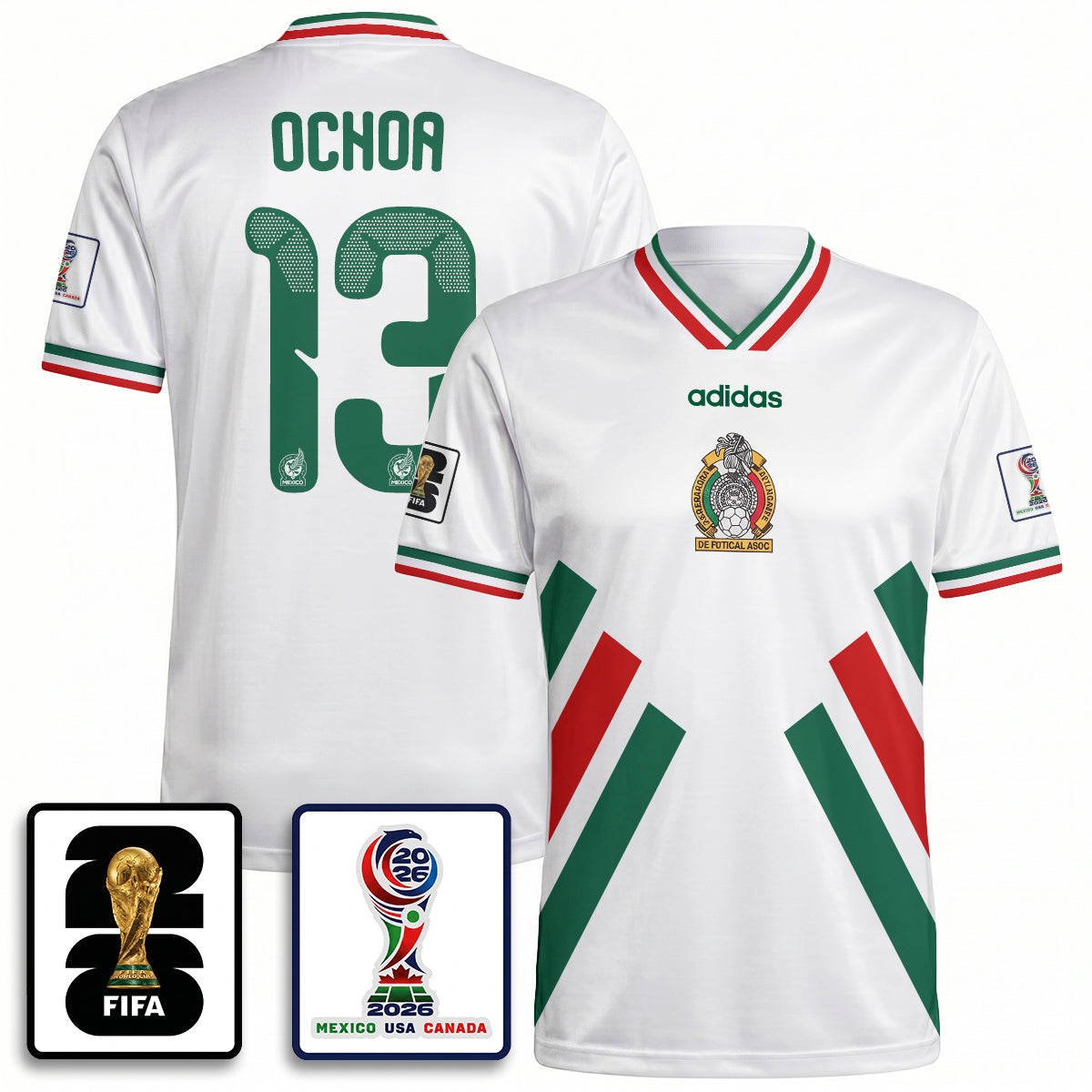 Mexico WC 2026 Fan Gear Version Jersey - Printed