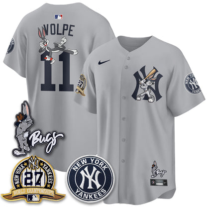NYY Bunny Vapor Limited Jersey - All Stitched-NQD