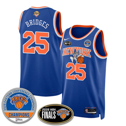 NYK 2026 NBA Eastern Conference Champions x Bunny Vapor Jersey - Stitched-NQD