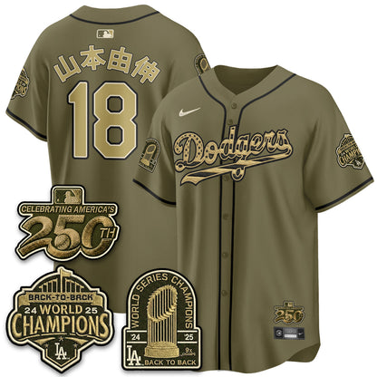 LAD New Era Olive 2026 Armed Forces Day Jersey -Stitched V2-NQD