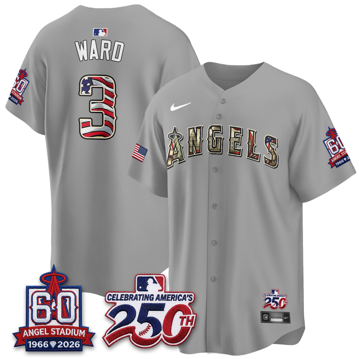 LAA 2026 Independence Day USA Vapor Limited Jersey - Stitched-NQD