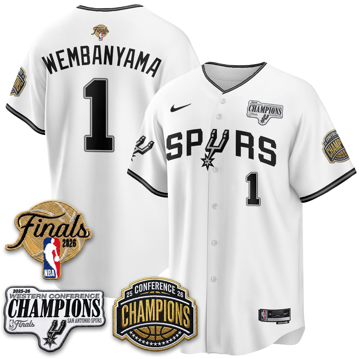 SAS 2026 Basketball Finals Vapor Jersey - Stitched-NQD