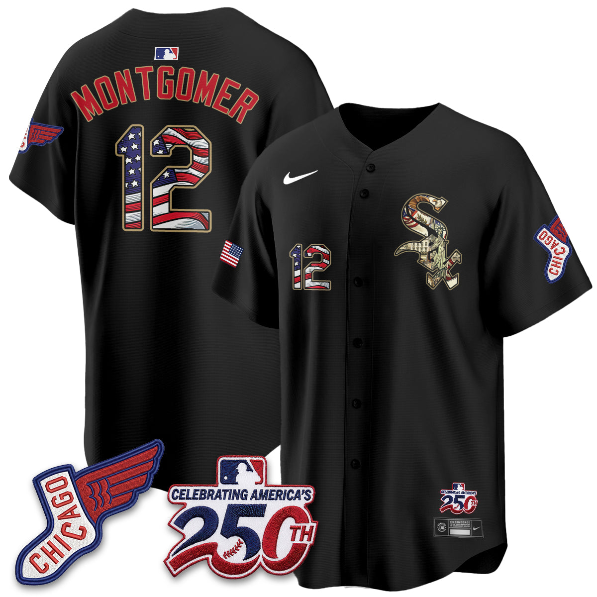 CWS 2026 Independence Day USA Vapor Jersey - Stitched-NQD