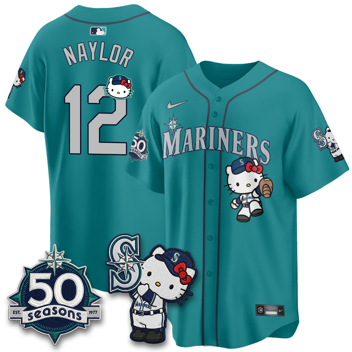 SEA x Meow KT Night Limited Jersey - All Stitched V2