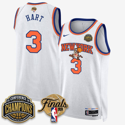 NYK 2026 NBA Eastern Conference Champions x Bunny Vapor Jersey V2- Stitched-NQD