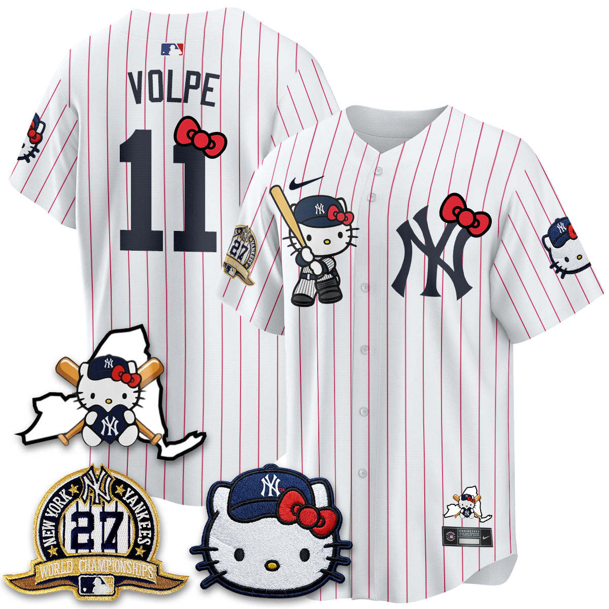 NYY Meow KT 2026 Vapor Limited Jersey - All Stitched