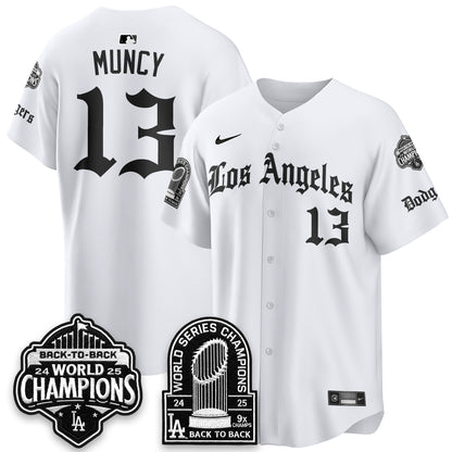 LAD WS Champions Back 2 Back Patch Vapor Premier Limited Gothic Edition Jersey - All Stitched