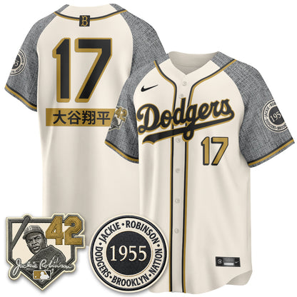 LAD 2026 New Era Jackie Robinson Vapor Limited Jersey -  All Stitched-NQD