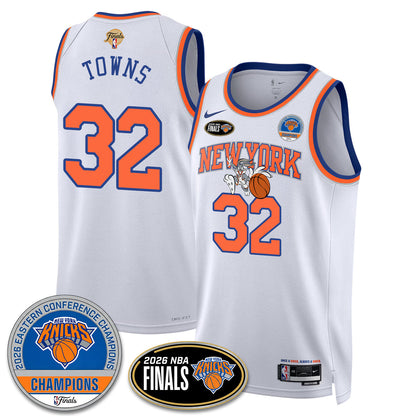 NYK 2026 NBA Eastern Conference Champions x Bunny Vapor Jersey - Stitched-NQD