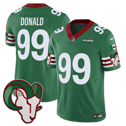 Men's Rams Mexico Vapor Limited Jersey - All Stitched