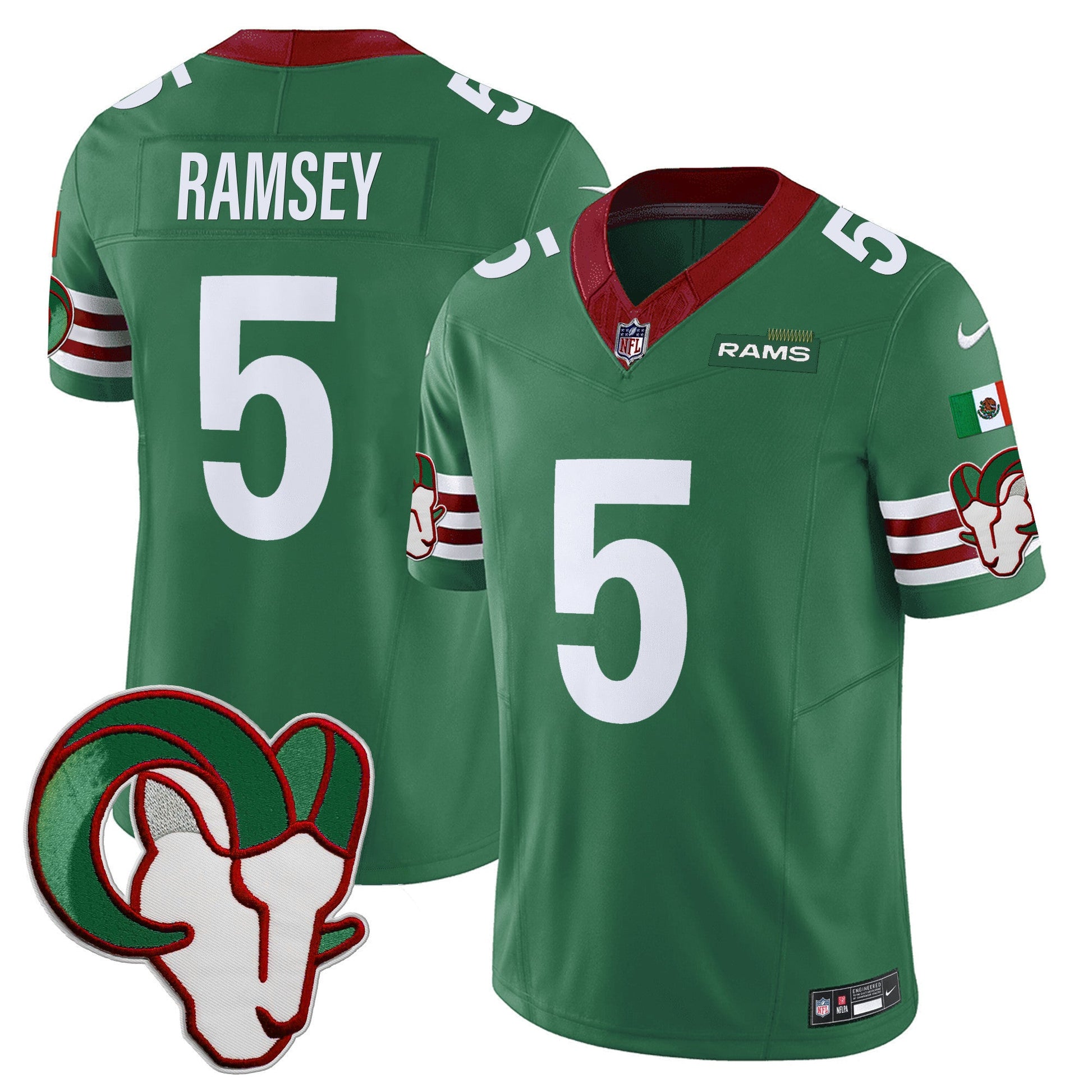 Men's Rams Mexico Vapor Limited Jersey - All Stitched