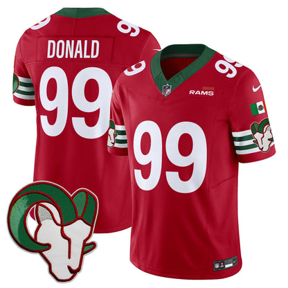 Men's Rams Mexico Vapor Limited Jersey - All Stitched