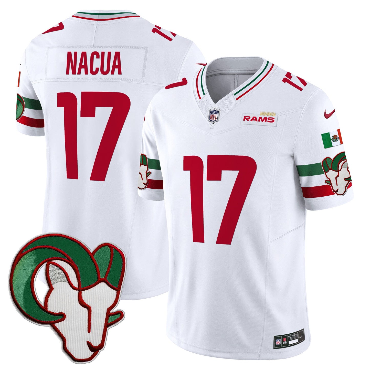 Men's Rams Mexico Vapor Limited Jersey - All Stitched