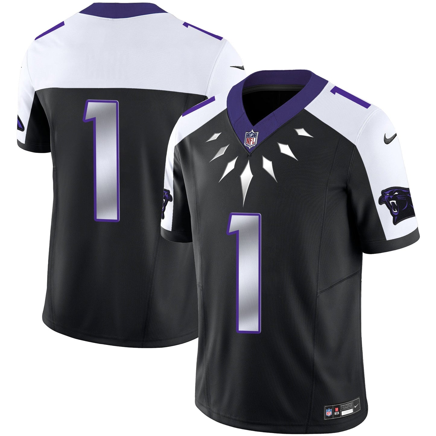 Men's Carolina Panthers Wakanda Vapor Limited Jersey - All Stitched